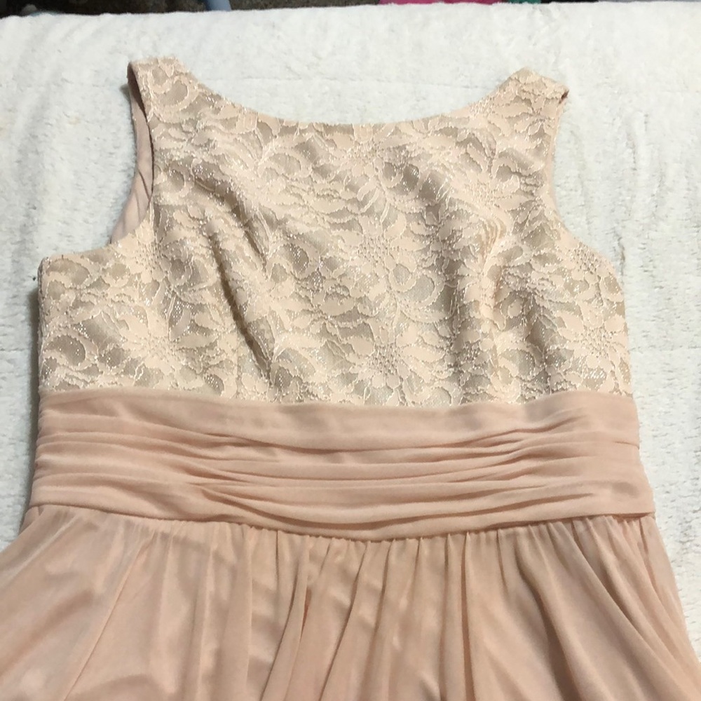 Tan elegant dress